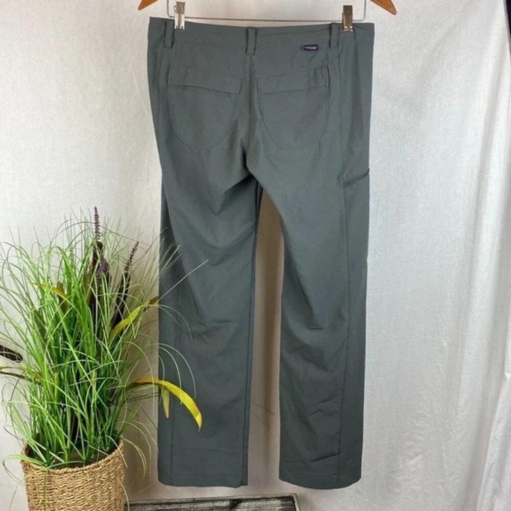 Patagonia Women's Gray Cargo Utility Outdoor Trouser Pants 4 - Picture 4 of 10